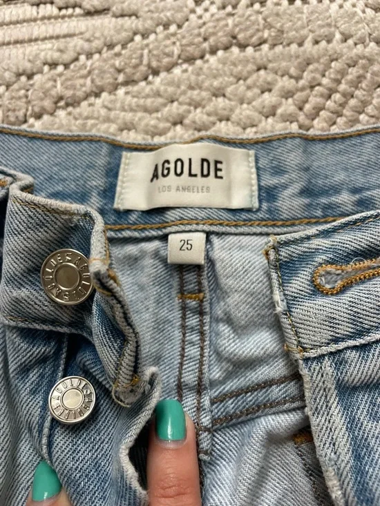 Agolde Denim Shorts - Picture 2 of 5